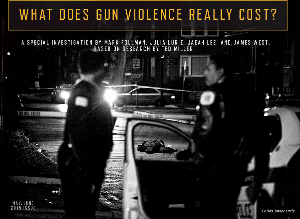 Gun violence the real costs. Mild violence.