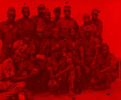 African commandos during the colonial war