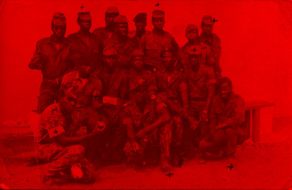 African commandos during the colonial war