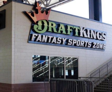 A DraftKings kiosk at Gillette Stadium in Foxborough, Mass.