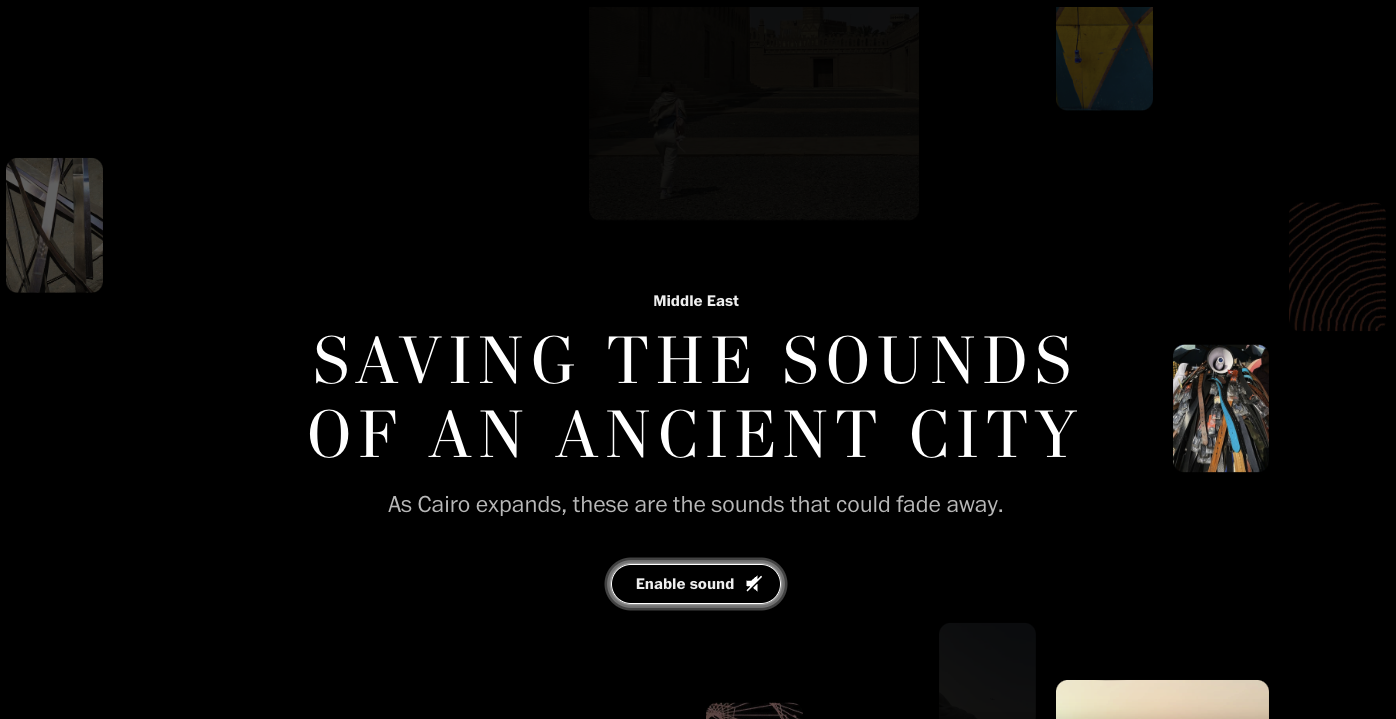 Saving the sounds of an ancient city Online Journalism Awards