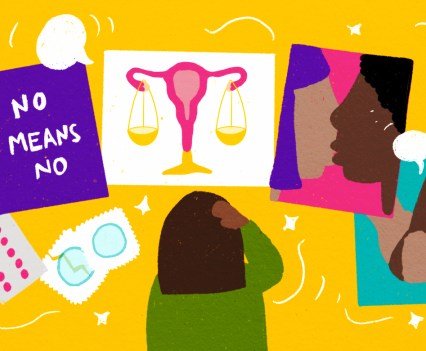 Reproductive Justice and Education, Illustration by Christine Ongjoco