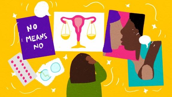 Reproductive Justice and Education, Illustration by Christine Ongjoco