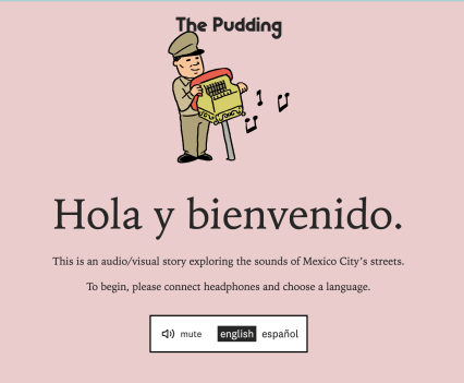 The pudding multilingual audio history.