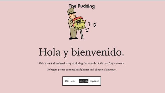 The pudding multilingual audio history.