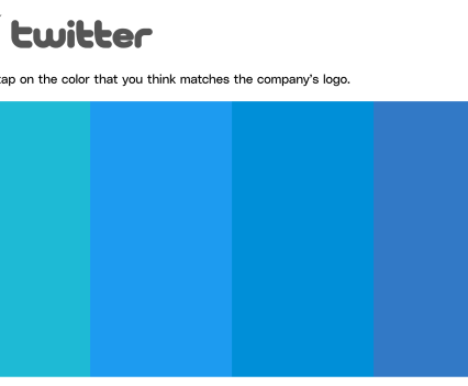 You use these apps all the time, but can you identify the shades of their logos?