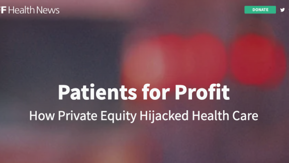 Private equity investors are rapidly scooping up thousands of health care businesses, taking over emergency rooms or entire hospitals, and becoming major players in physician practices and patient care, from cradle to grave.