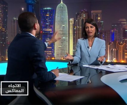 Jerry Maher and Ghada Oueiss on Al-Jazeera