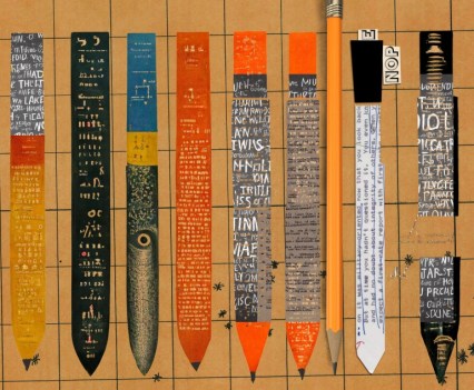 Illustration of pencils in varying colors