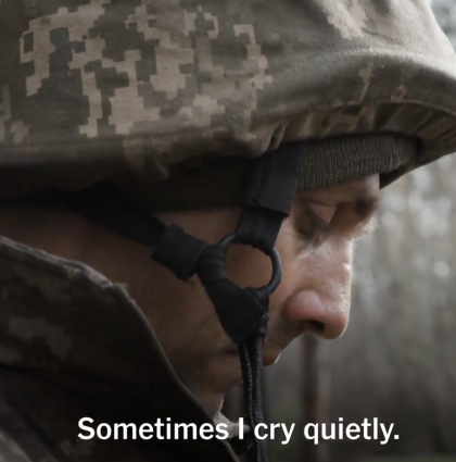 ‘I Cry Quietly:’ A Soldier Describes the Toll of Russia’s War