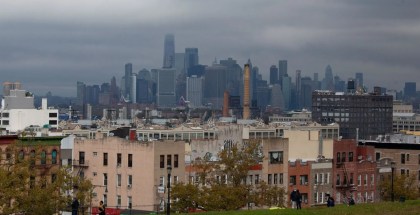 Photo of New York City on grey day