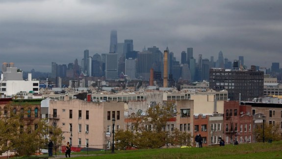 Photo of New York City on grey day