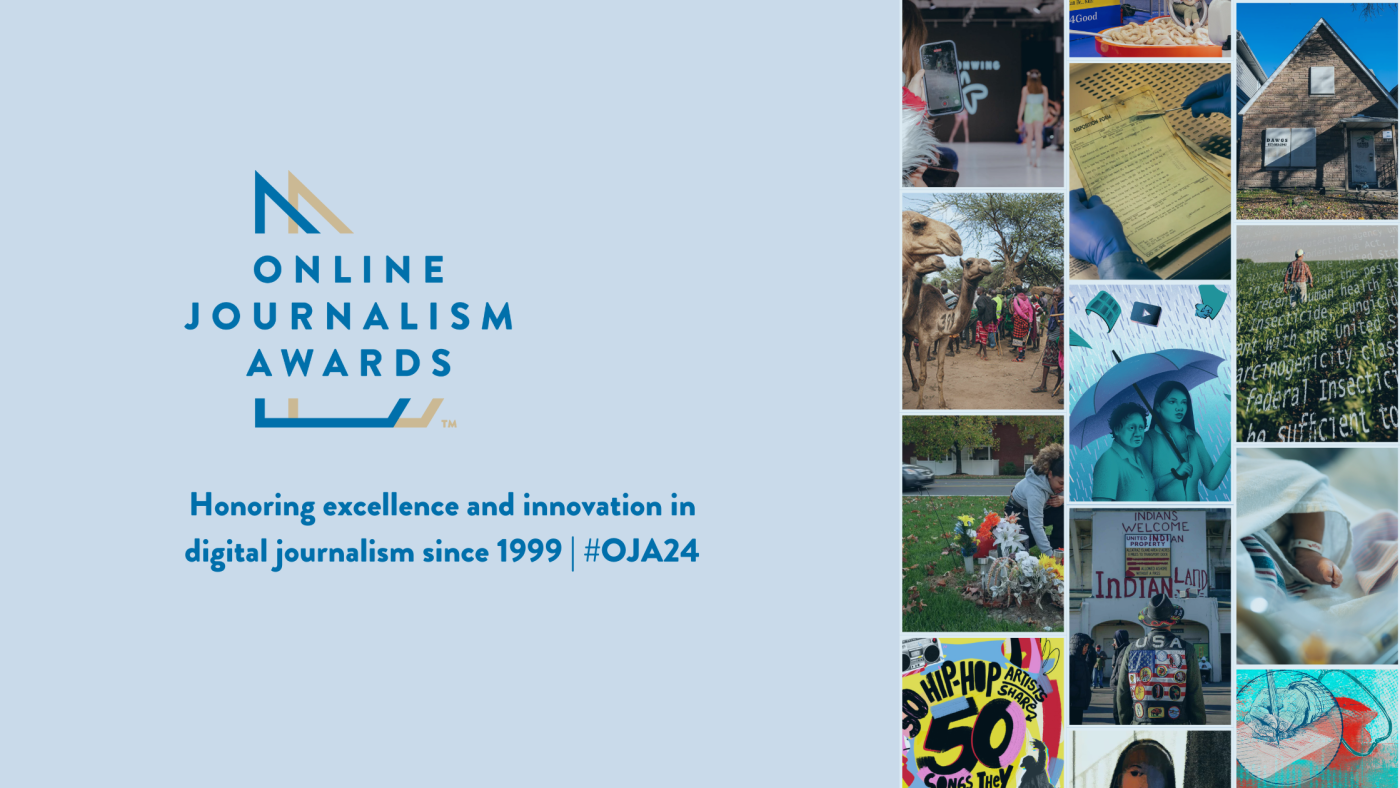 ONA reveals the 2024 Online Journalism Awards finalists